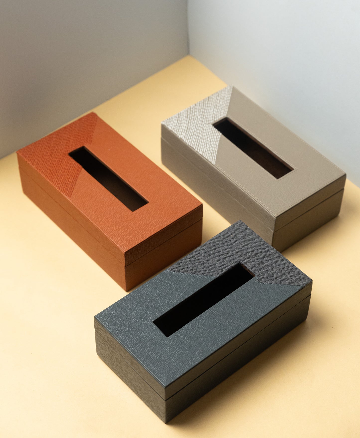 Embroidered Tissue Paper Box