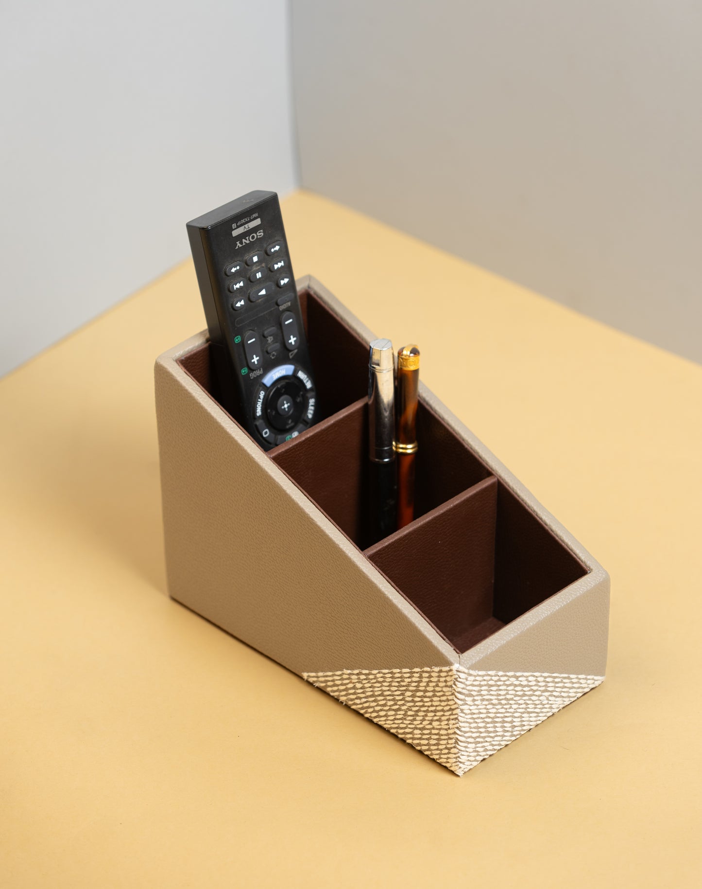 Embroidered Remote organiser