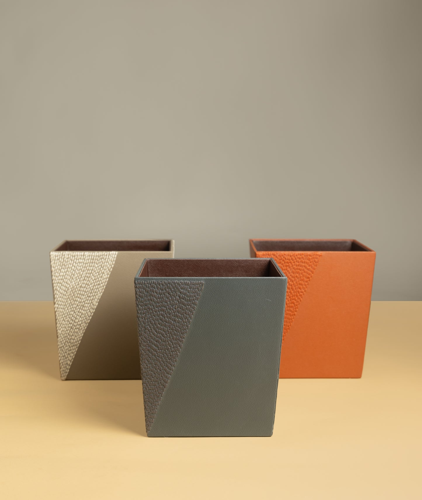 Polygonal Embroidered Bins