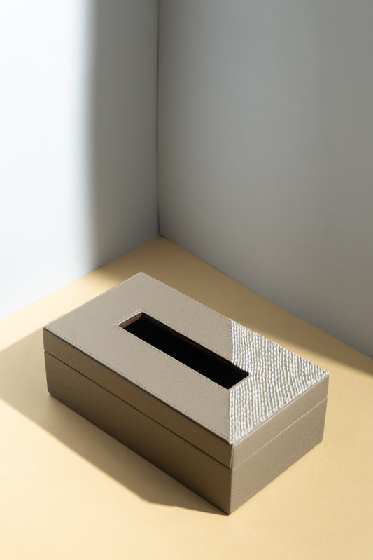 Embroidered Tissue Paper Box